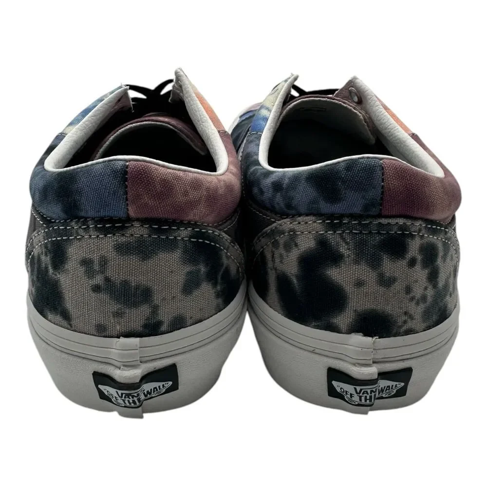 Vans Bold Ni Mix‎ Shoes Womens 8 Mixed Tie Dye Colorful Sneakers VN0A7TNKAXJ